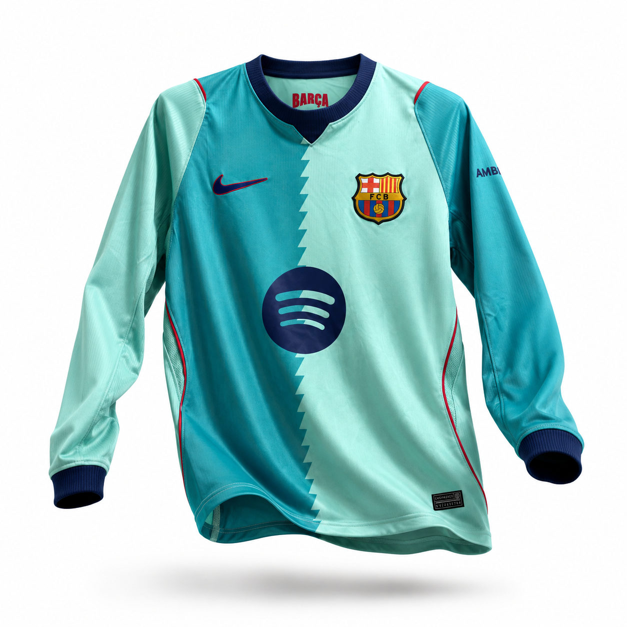 Barcelona 2026/27 3-Shirt Long Sleeve Kit (Player Version)