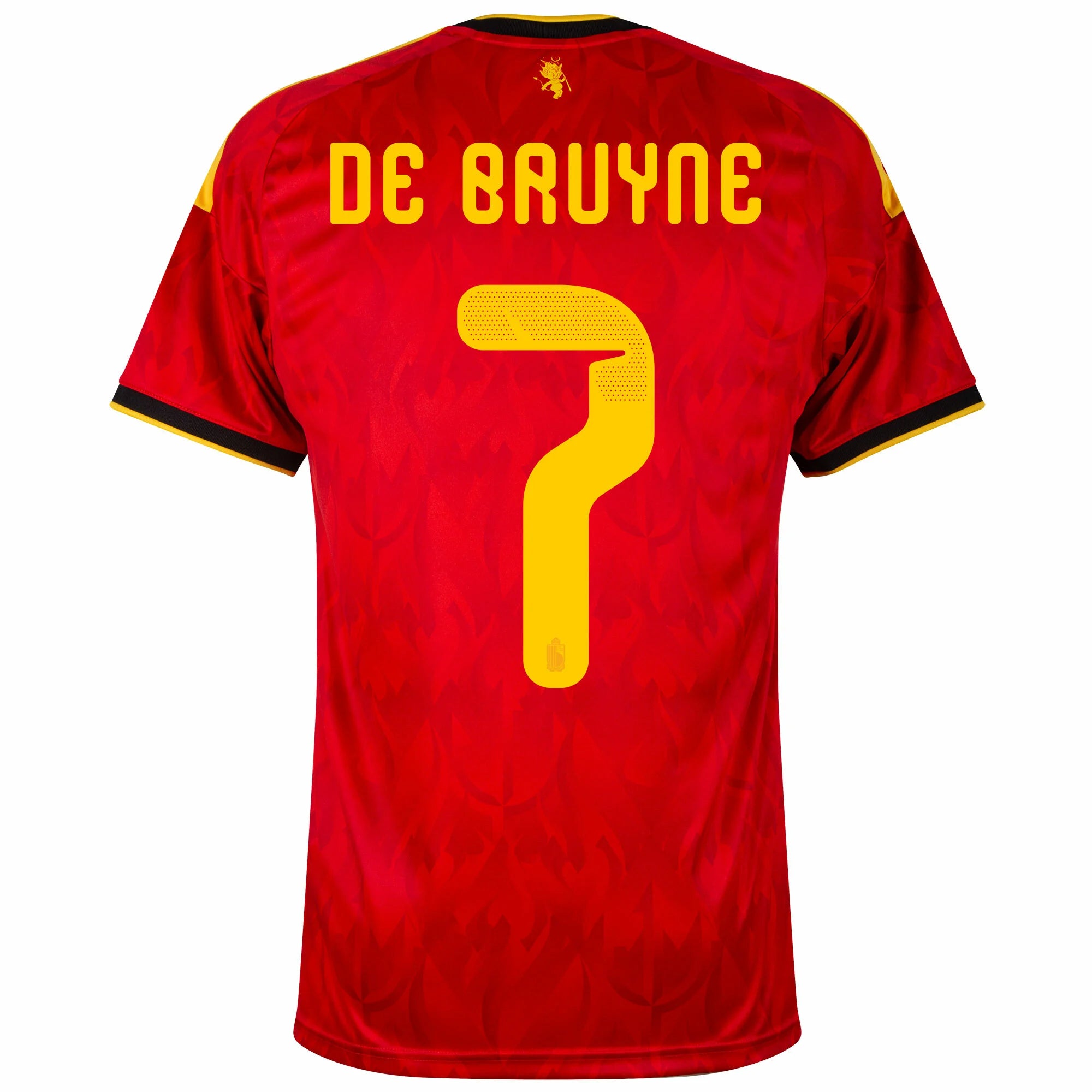Belgium Home De Bruyne 7 Jersey 2026-2027 (Official Printing) (Fan)