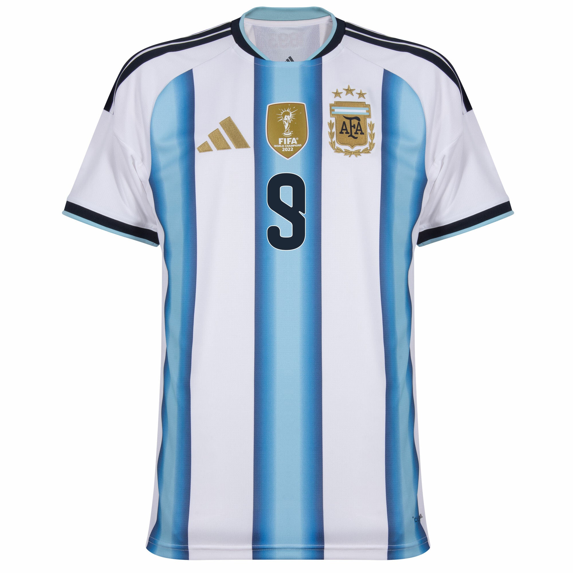 Argentina Home J. Álvarez 9 Jersey 2026-2027 (Official Printing)