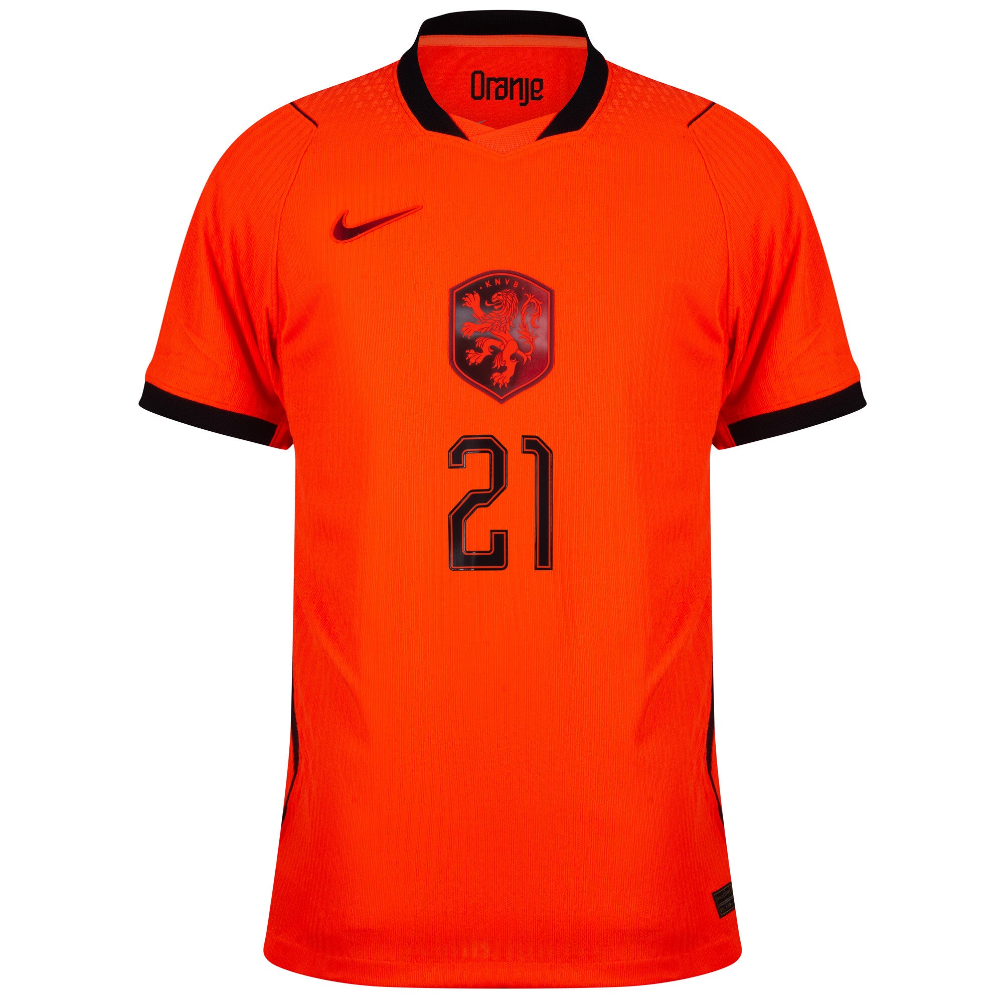 Netherlands Aero-Fit Match Home F De Jong 21 Jersey 2026-2027 (Official Printing) (Player)