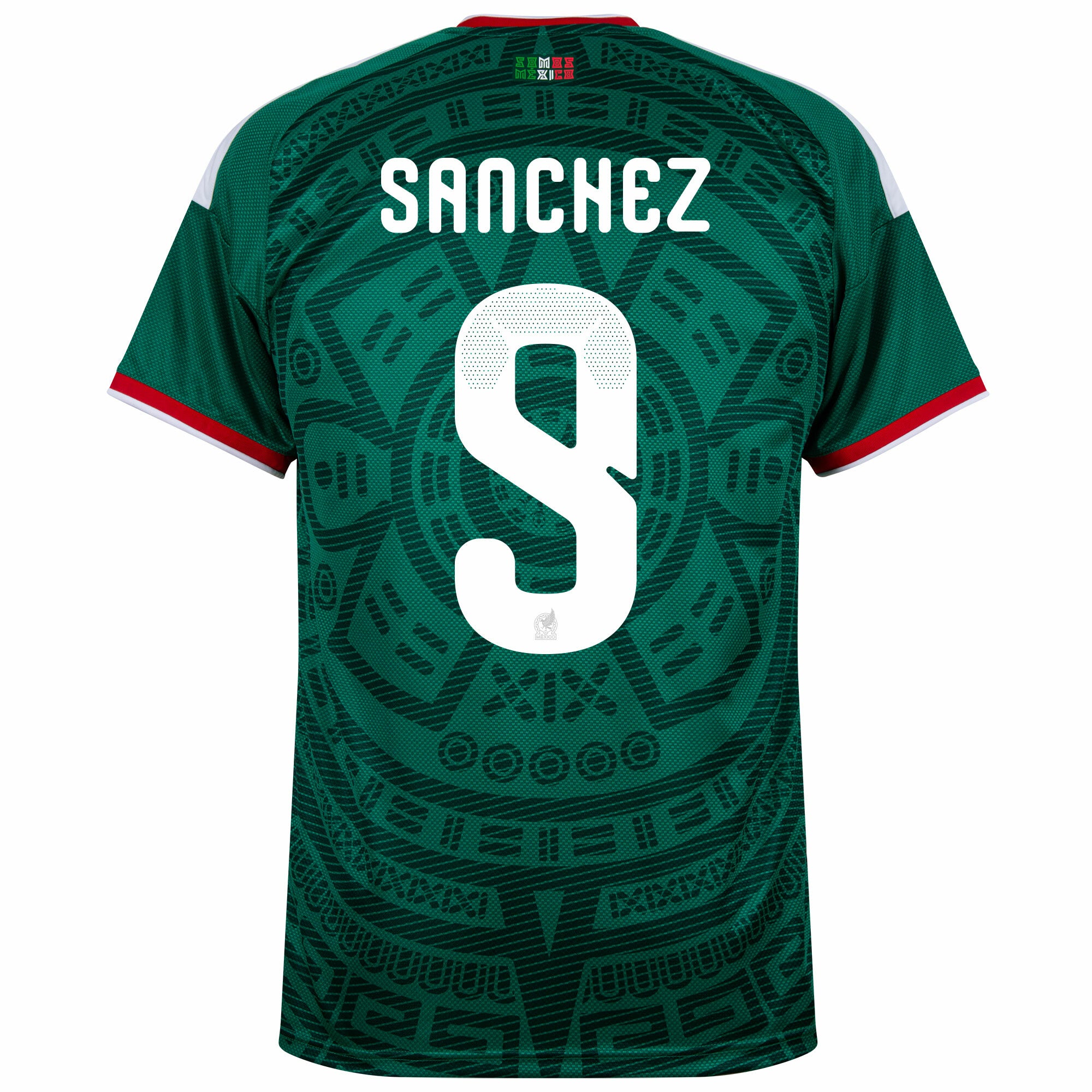 Mexico Home Sanchez 9 Jersey 2026-2027 (Official Printing)