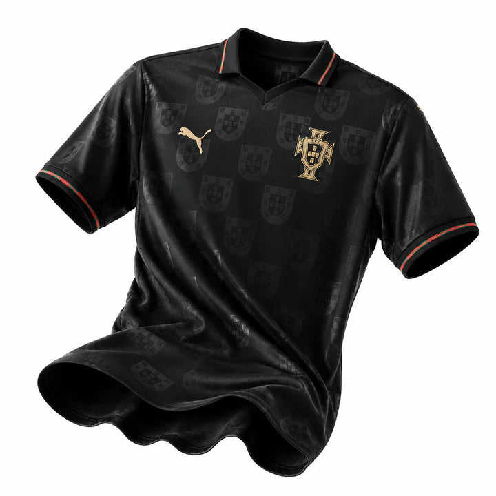 Portugal National Team Youth Puma Eusebio Special Edition Jersey - (Fan Version)