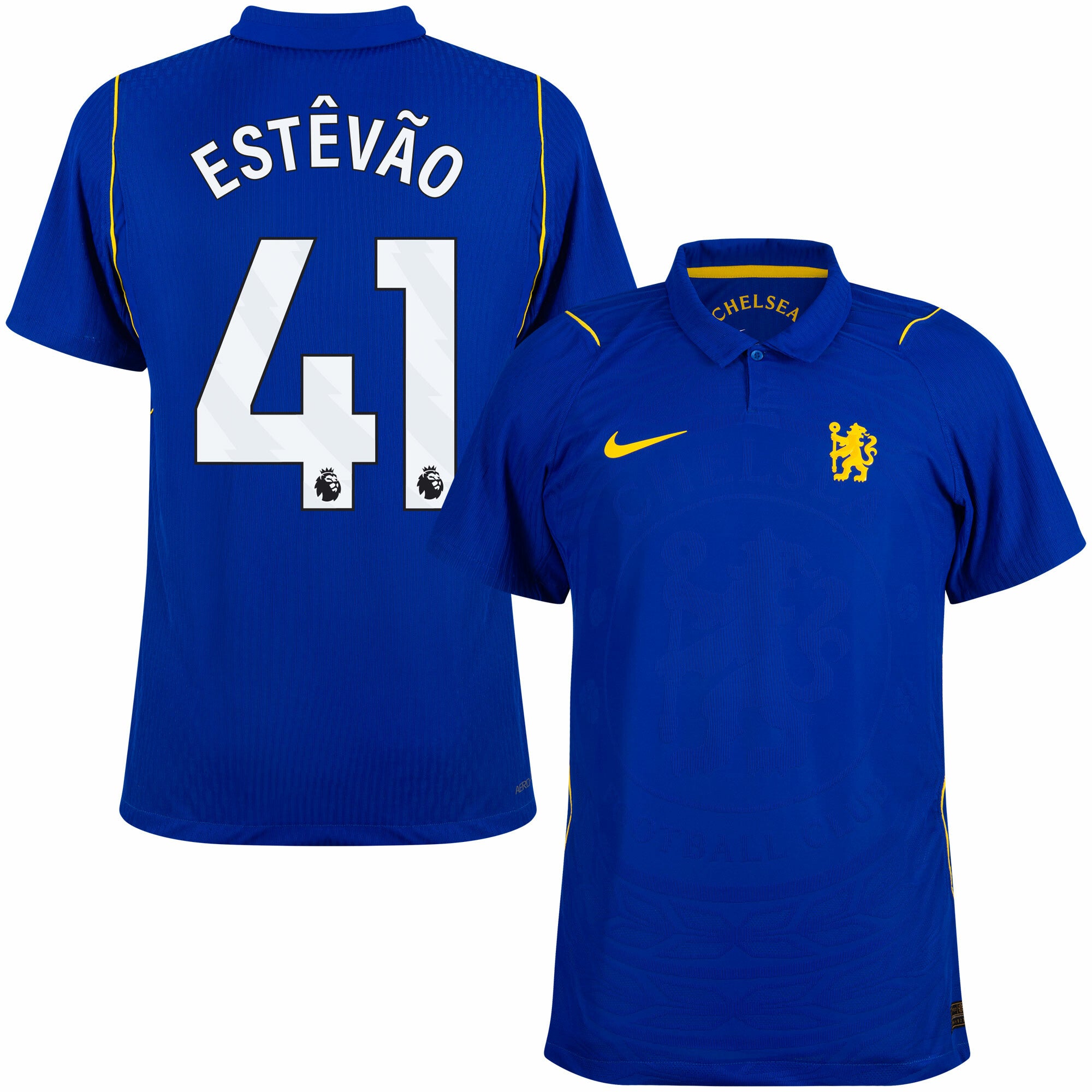 Chelsea Home Estêvão 41 Jersey 2026-2027 (PL) - Player Version