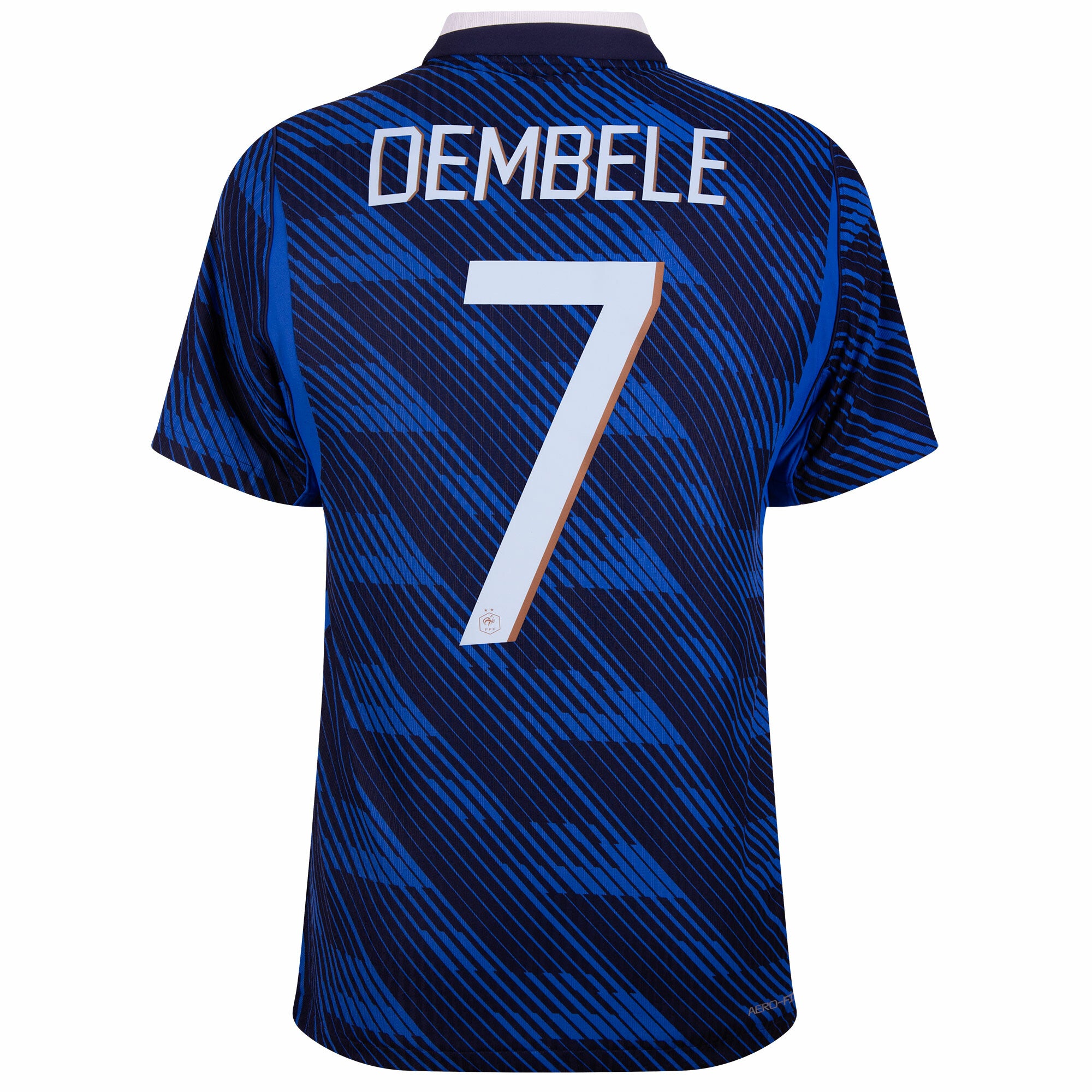 France Aero-Fit Match Home Dembele 7 Jersey 2026-2027 (Official Printing) (Player)