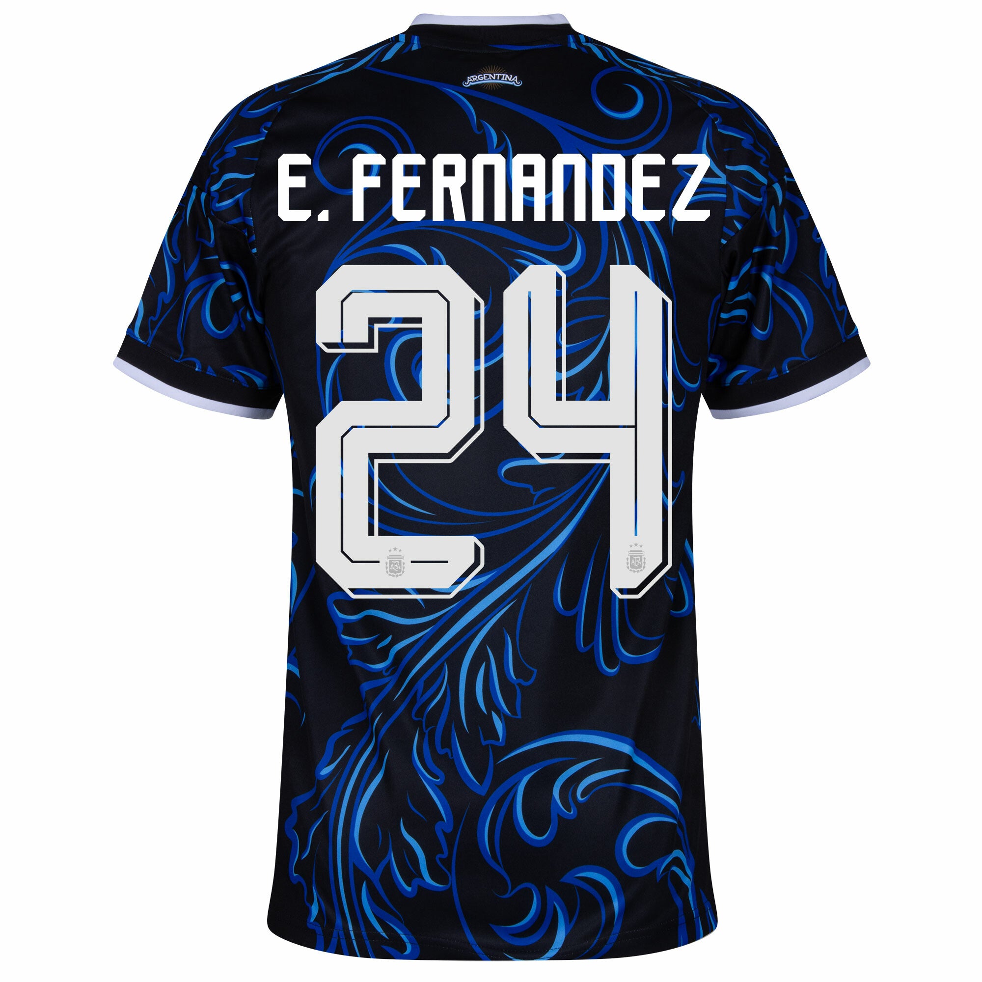 Argentina Away E.Fernandez 24 Jersey 2026-2027 (Official Printing)