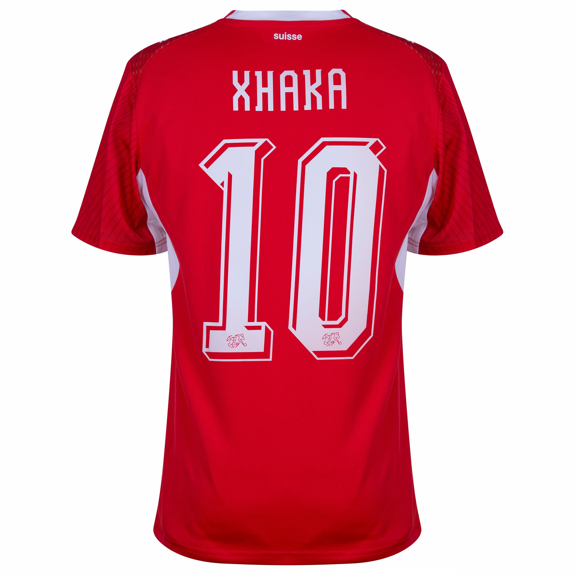 Switzerland Home Xhaka 10 Jersey 2026-2027 (Official Printing)
