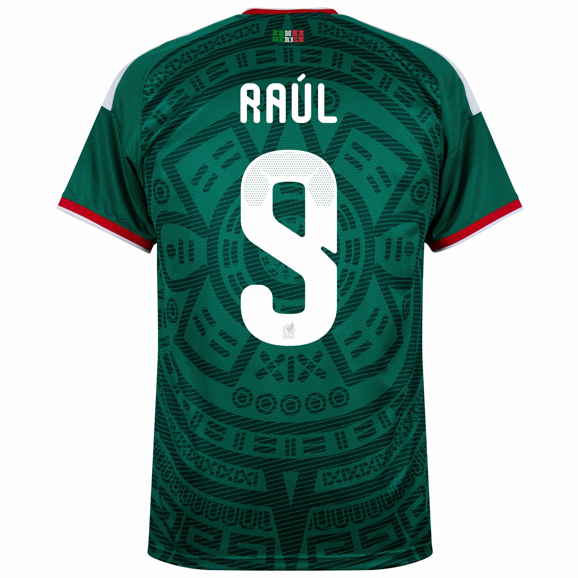 Mexico Home Fan Jersey Raúl 9 Shirt 2026-2027 (Official Printing) (Fan Version)