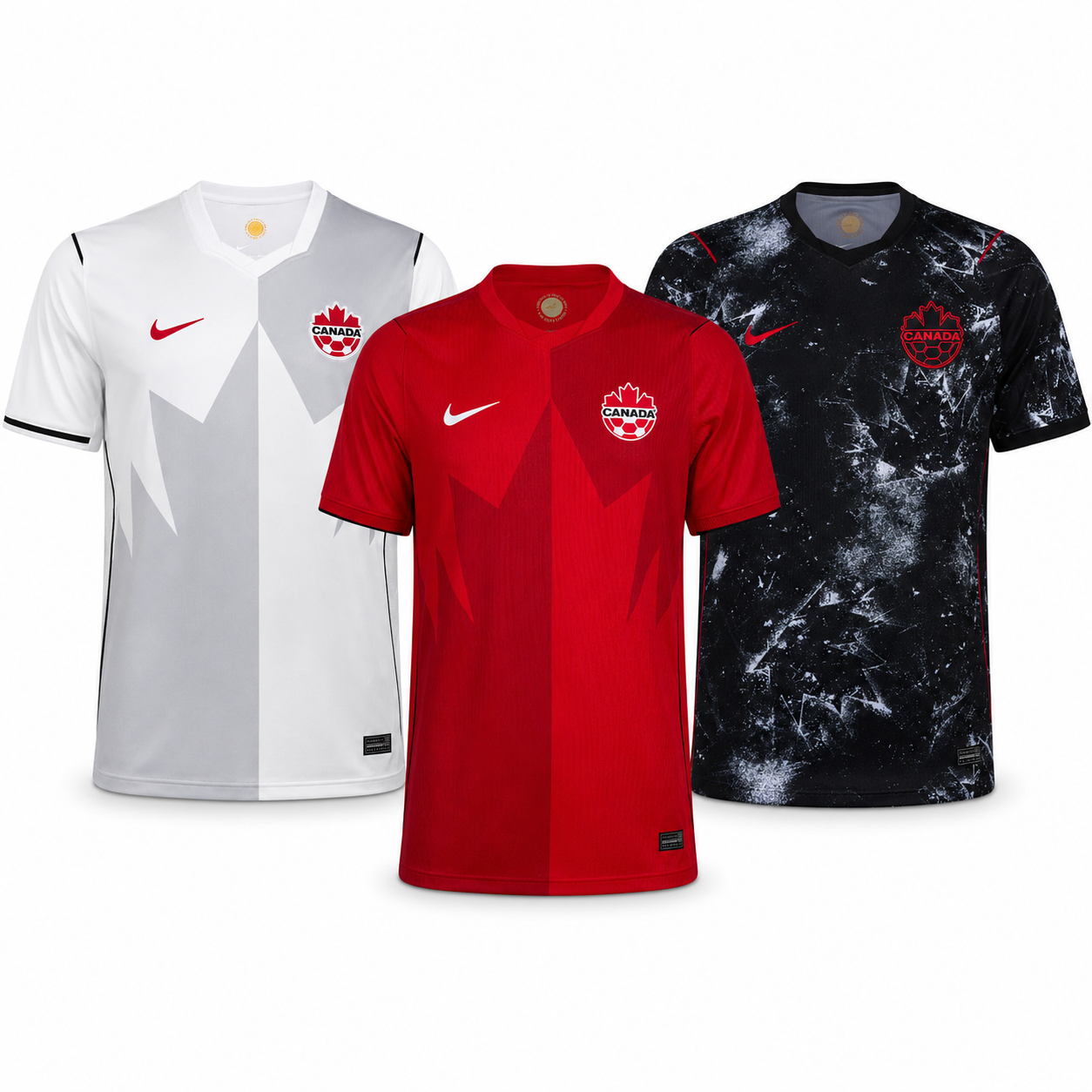 Canada 2026 World Cup 3-Shirt Kit (Player Version)