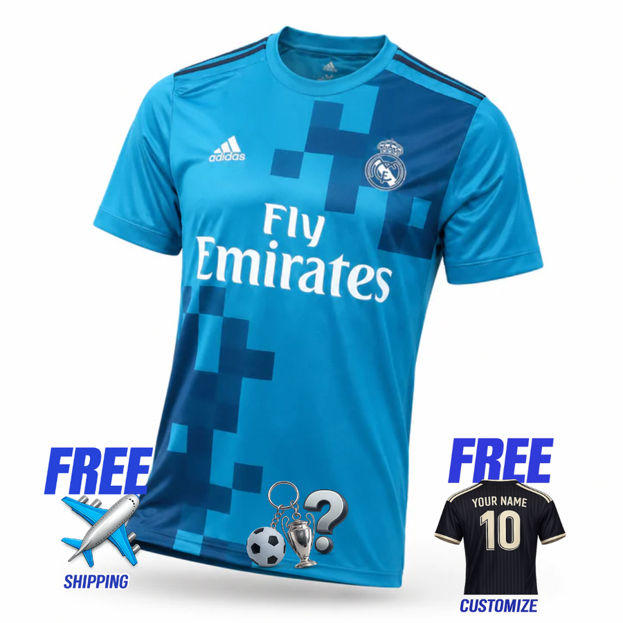 Real Madrid Away Jersey 2017 Retro