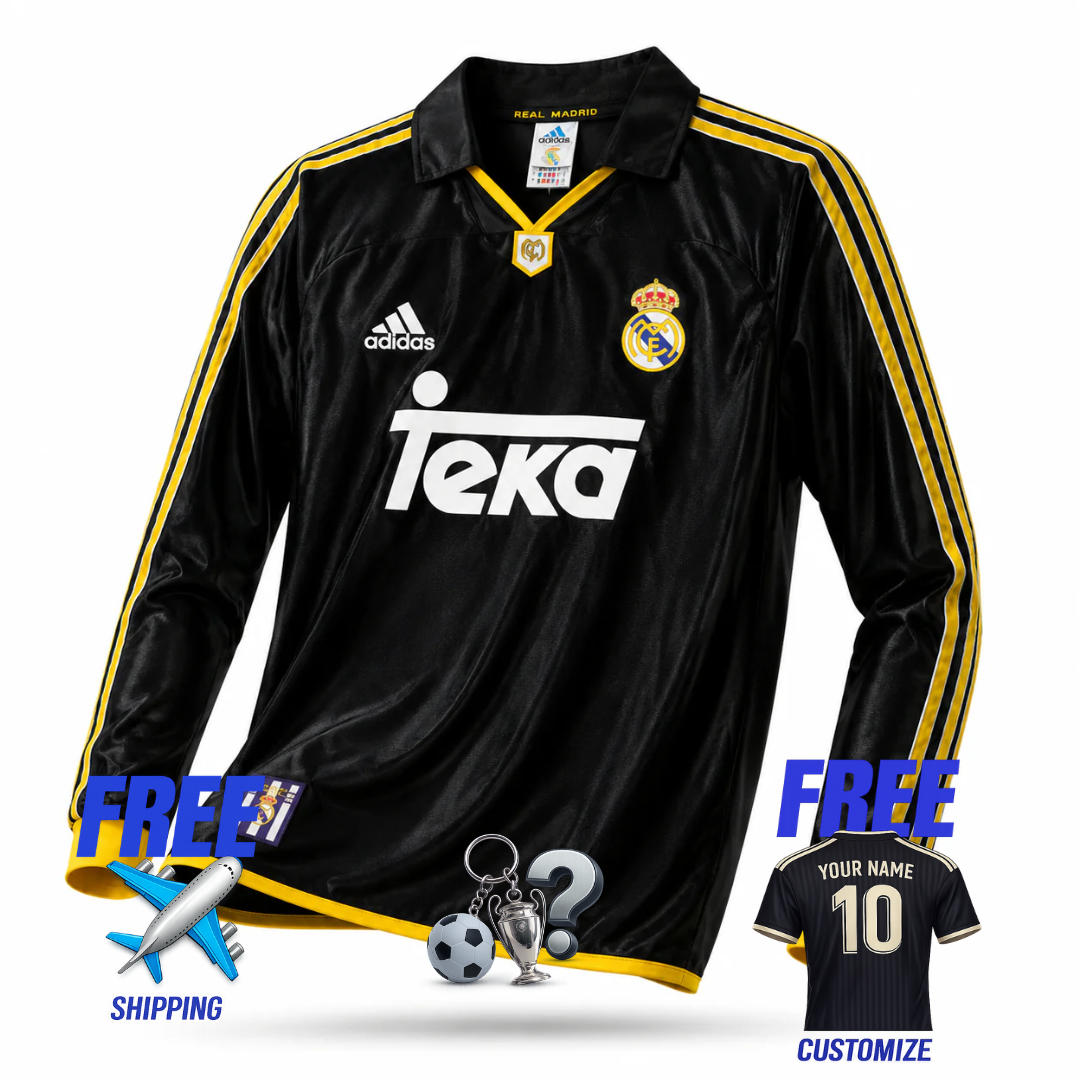 Real Madrid 1999/00 Long-Sleeve Jersey (Retro)