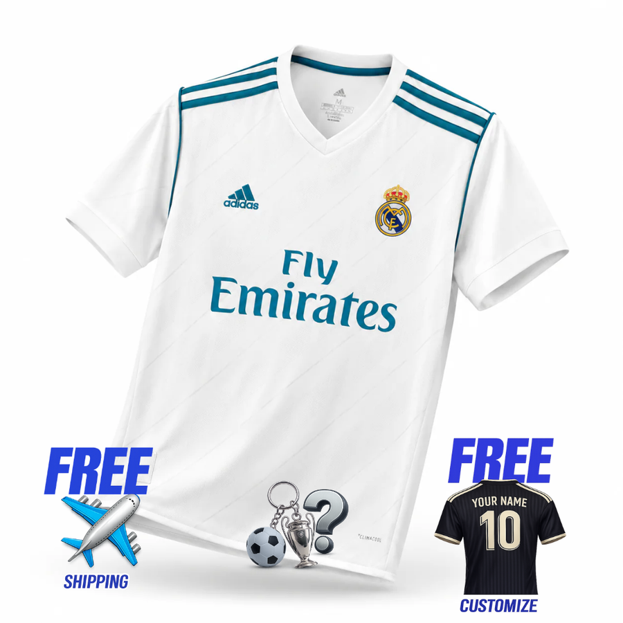 Real Madrid Home Jersey 2017 Retro