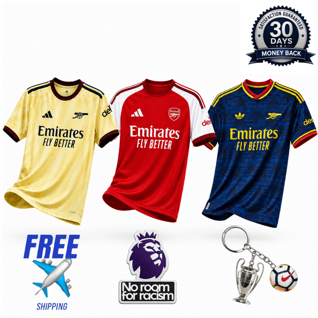 Arsenal 2026/27 3-Shirt Kit