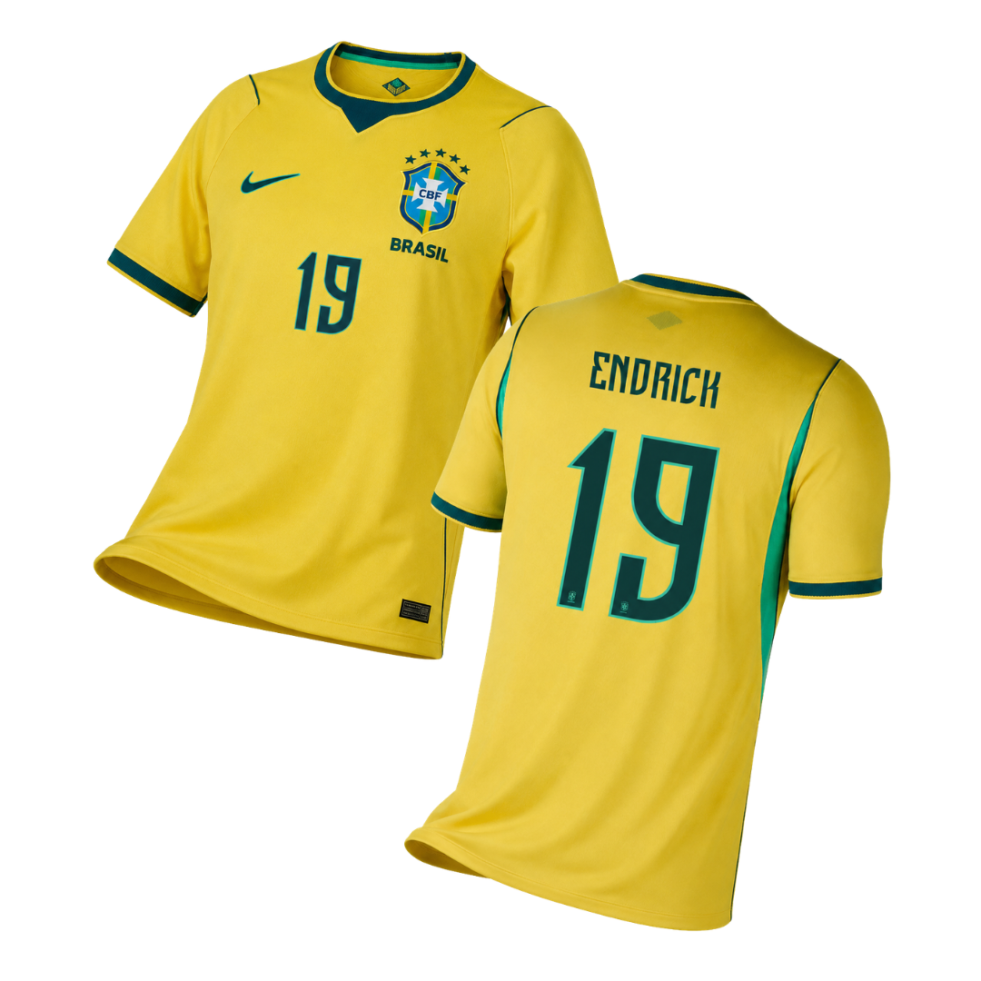 Brazil  Endrick 19 Jersey I 2026-2027 (Player Version)