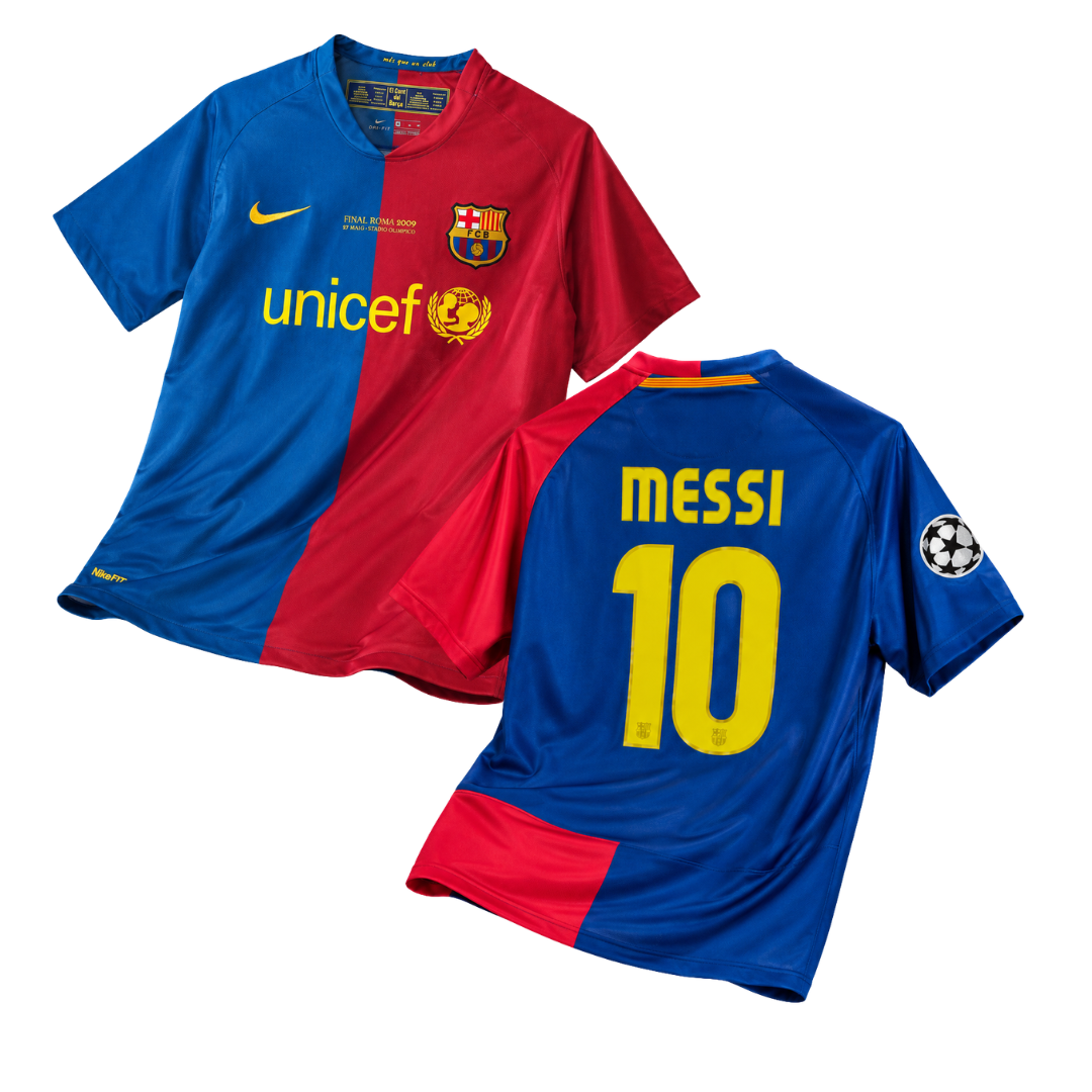 Barcelona Messi #10 2008/09 Home Shirt Retro