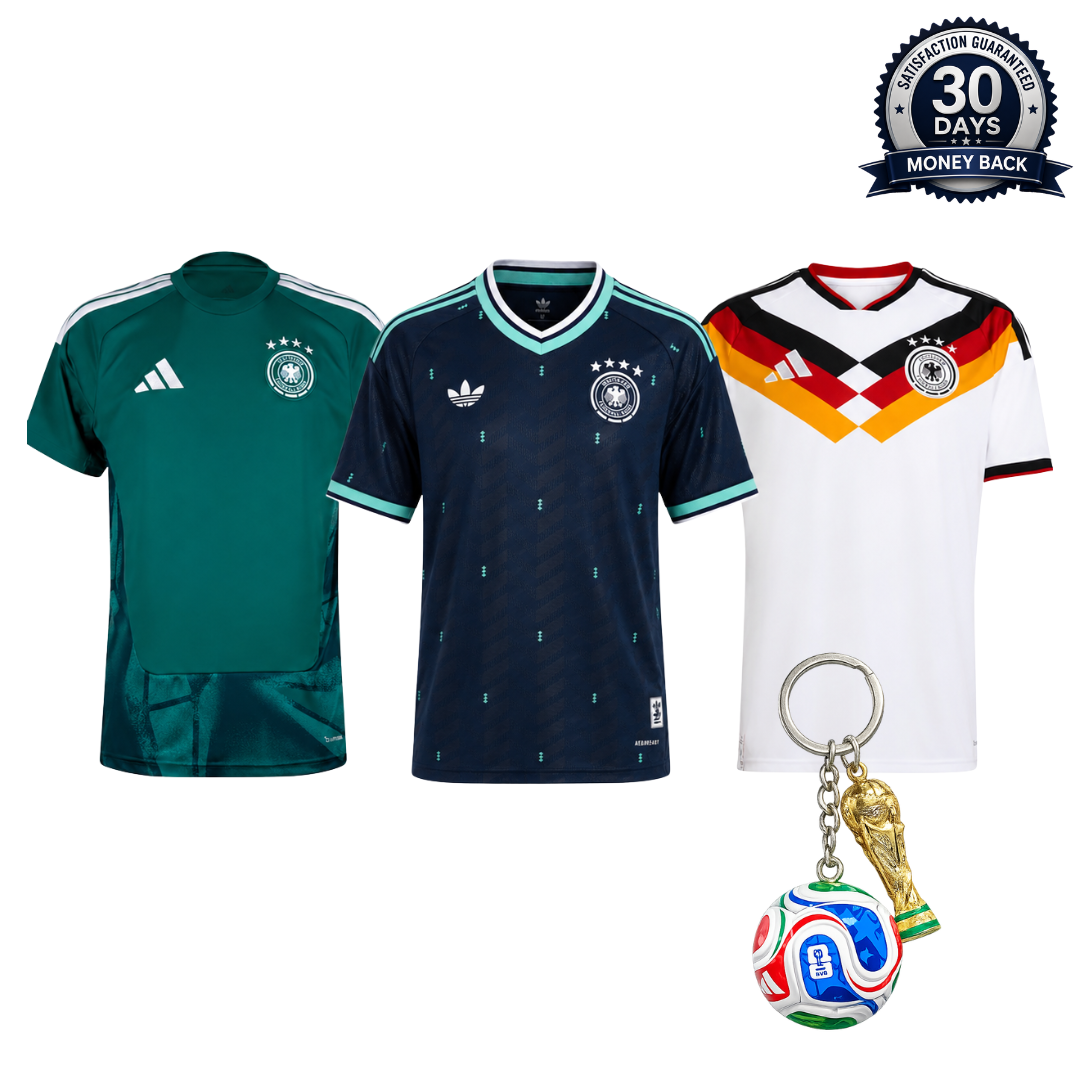 Germany 2026 World Cup 3-Shirt Kit