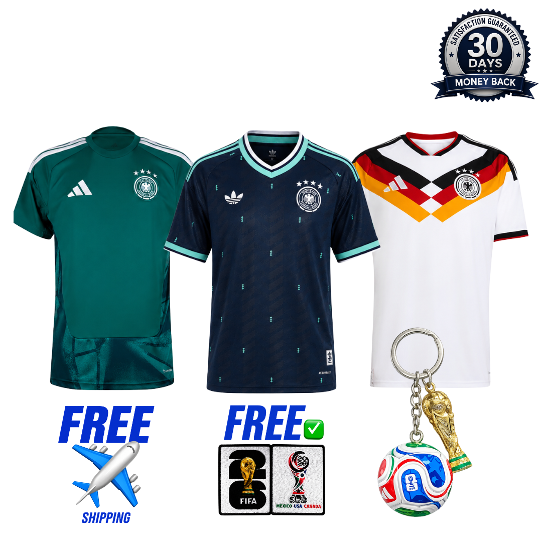 Germany 2026 World Cup 3-Shirt Kit