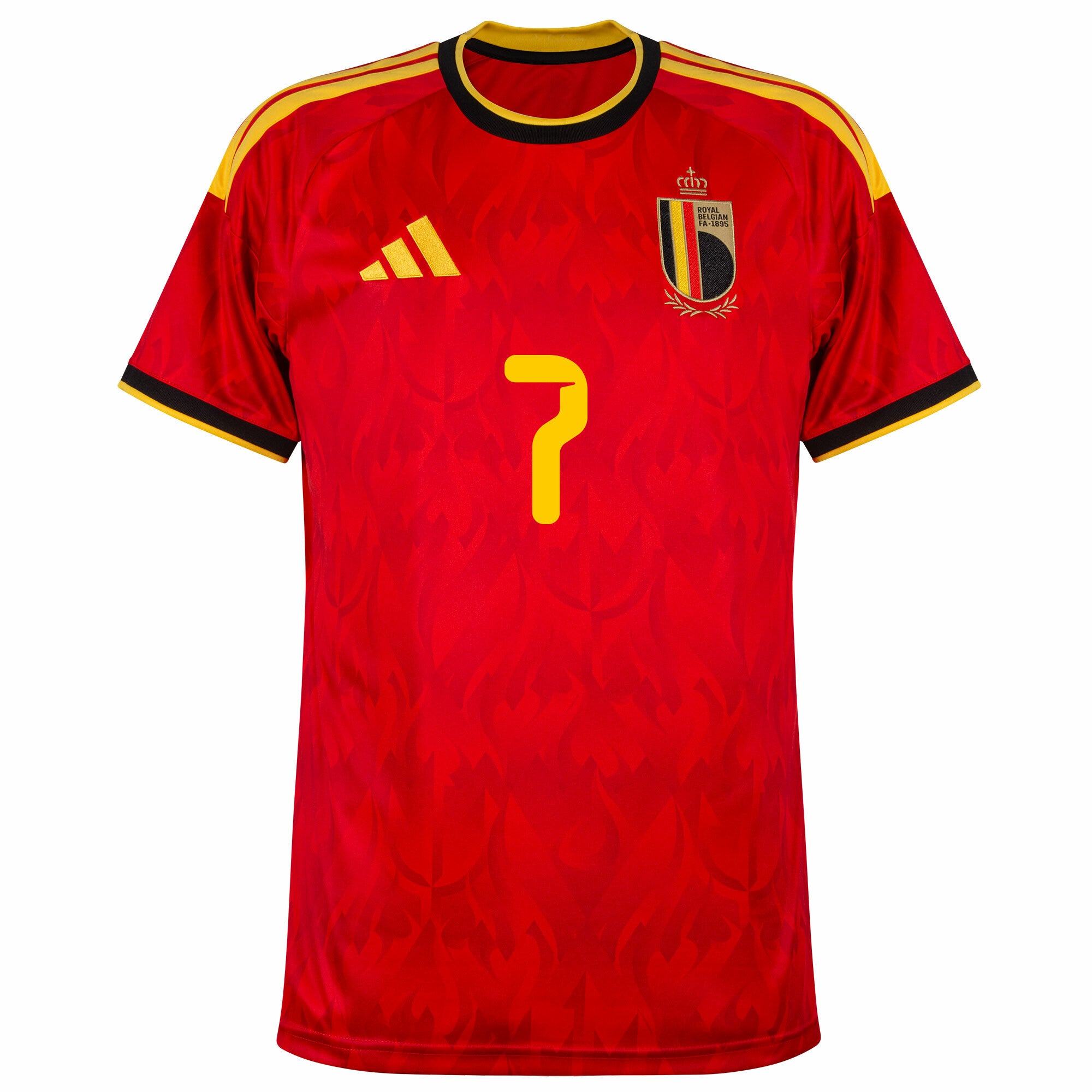 Belgium Home De Bruyne 7 Jersey 2026-2027 (Official Printing) (Fan)