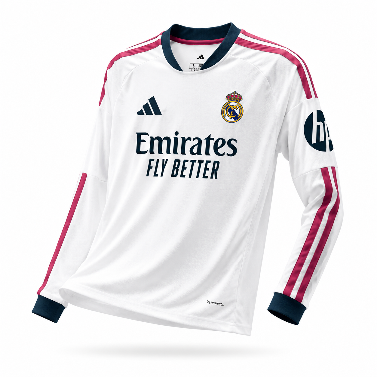 Real Madrid 2026/27 Home Long-Sleeve Jersey (Player Version)