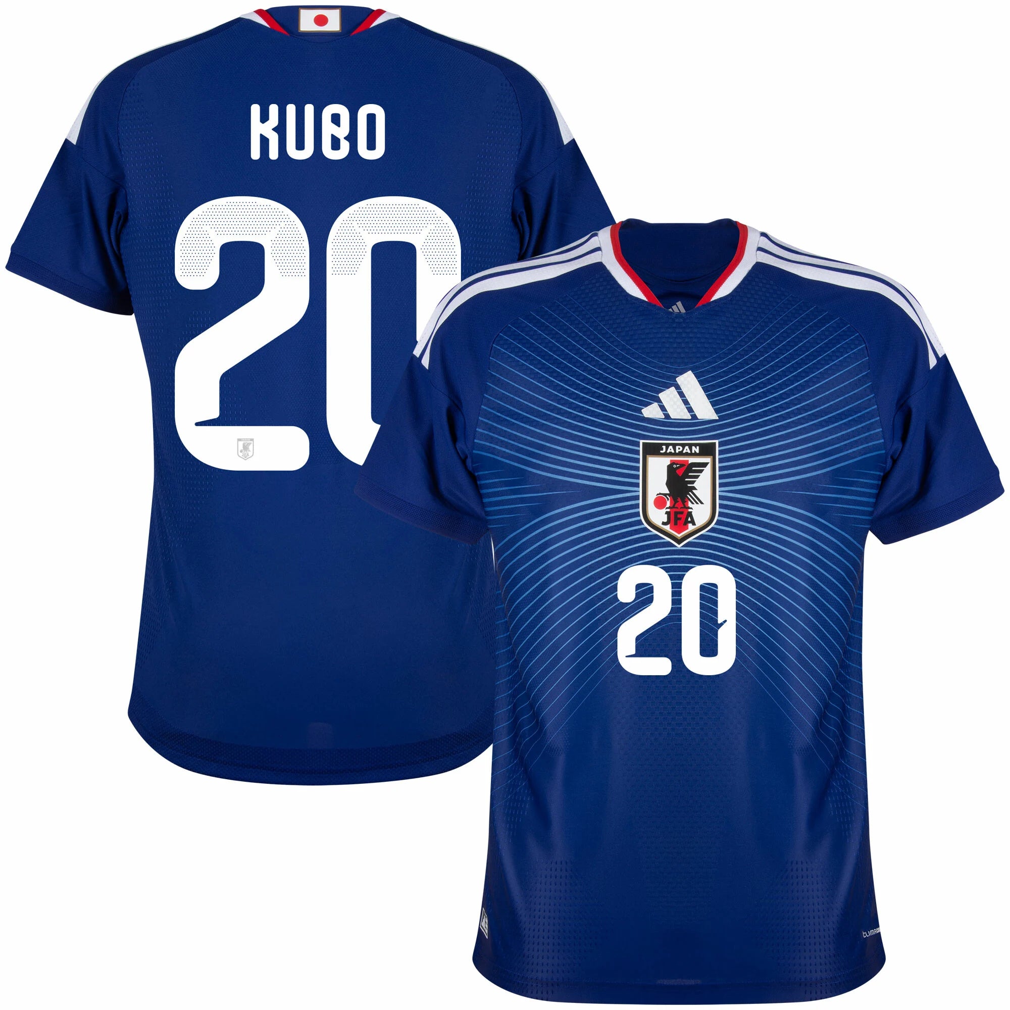 Japan Authentic Home Kubo 20 Jersey 2026-2027 (Official Printing)
