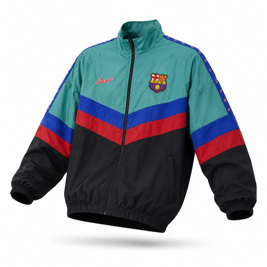 Barcelona Windbreaker Jacket - Retro