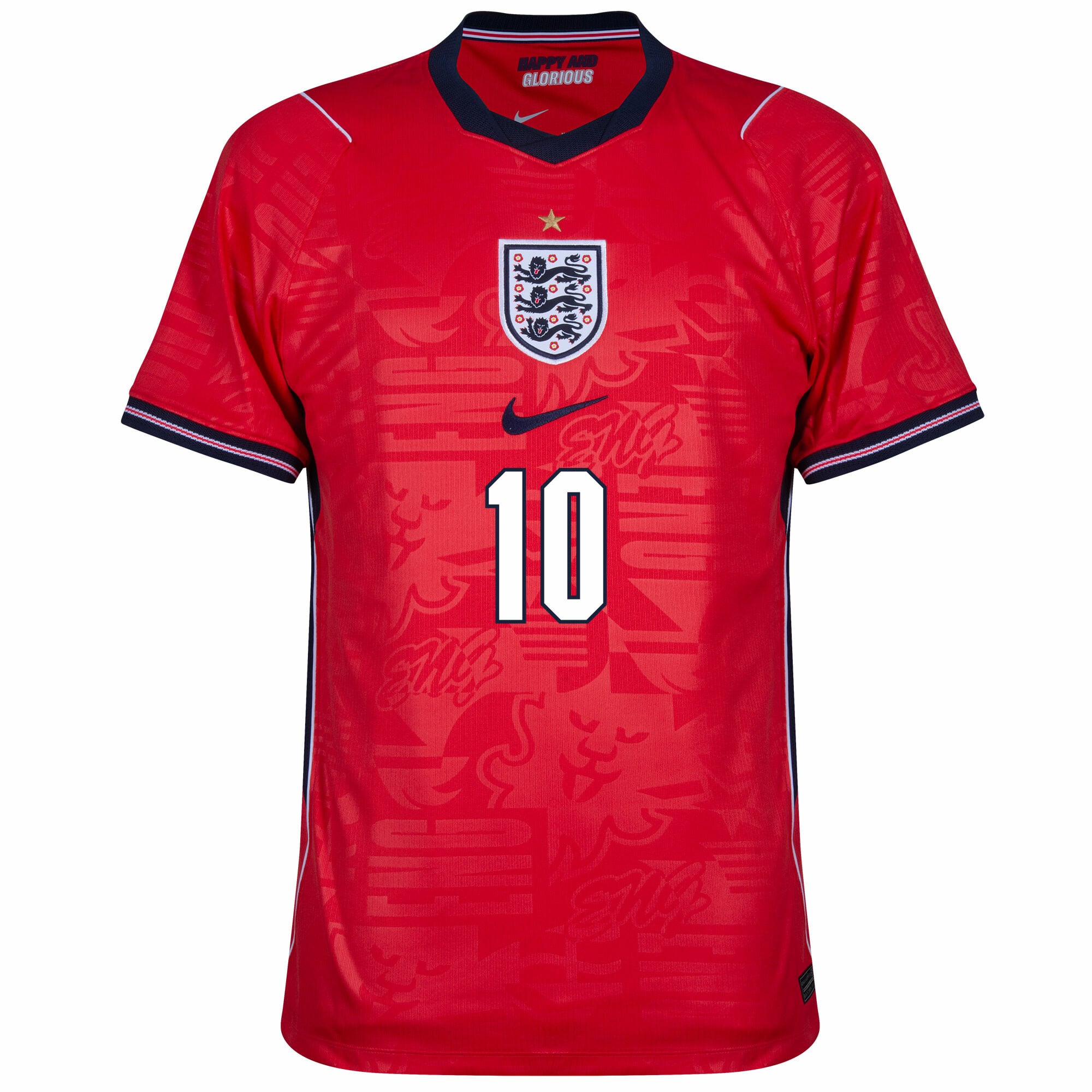 England Away Fan Jersey Bellingham 10 Shirt 2026-2027 (Official Printing)