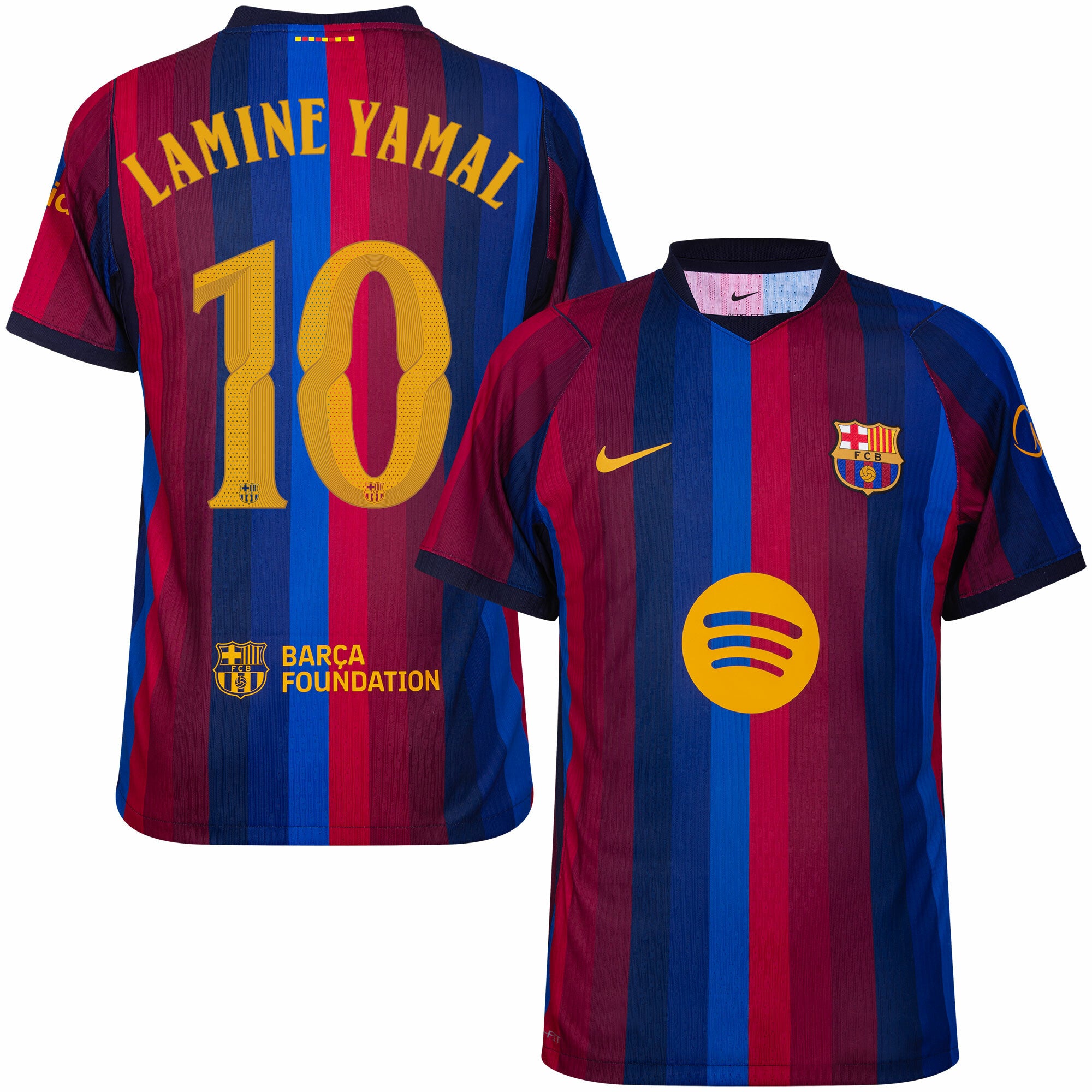Barcelona Aero-Fit Match Home Lamine Yamal 10 Jersey 2026/27 (Champions League) - Fan