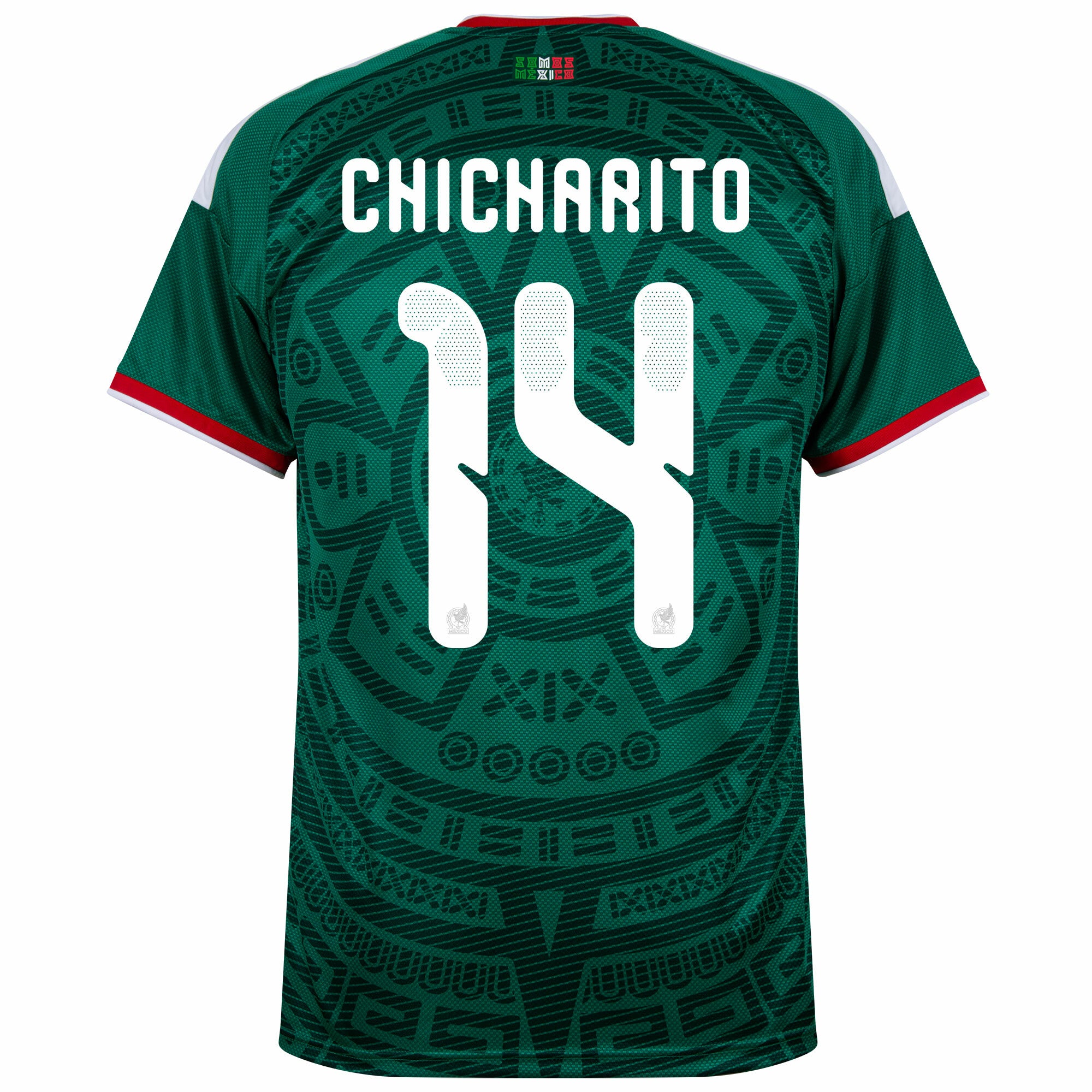 Mexico Home Chicharito 14 Jersey 2026-2027 (Official Printing)