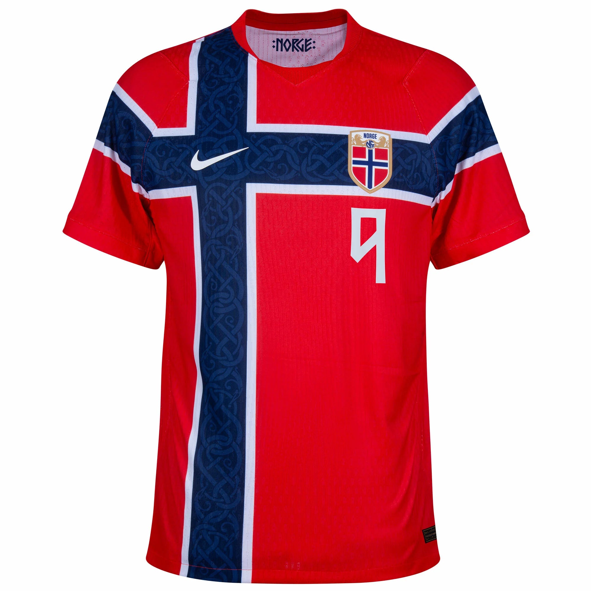 Norway Aero-Fit Match Home Braut Haaland 9 Jersey 2026-2027 (Official Printing)