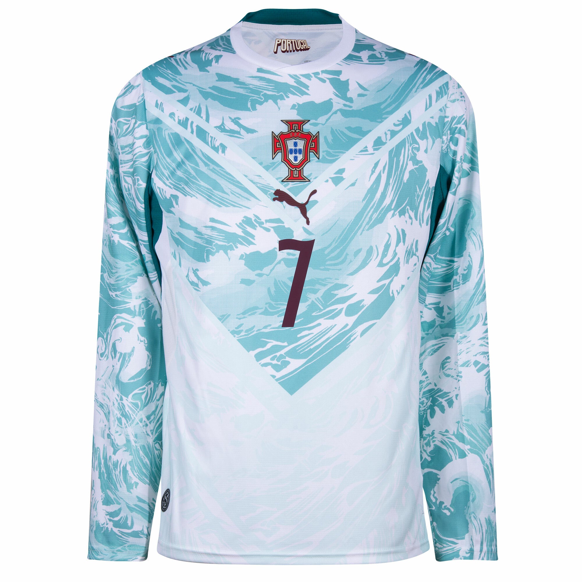 Portugal Away L/S Ronaldo 7 Jersey 2026-2027 (Official Printing)